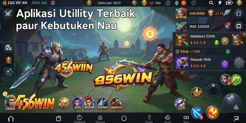 Tampilan antarmuka utama 456WIN yang intuitif dan mudah digunakan.