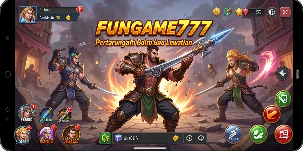 Screenshot menarik dari gameplay FUNGAME777 yang mengasyikkan.