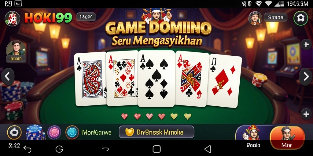 Gameplay HOKI99 yang seru dan interaktif di dunia Domino.