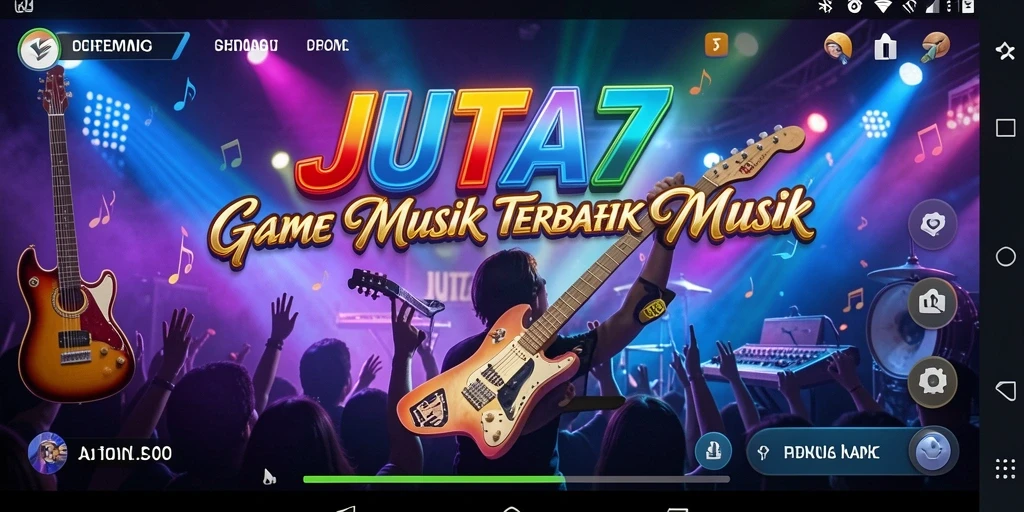 Tampilan gameplay JUTA7 yang penuh warna dan menarik.