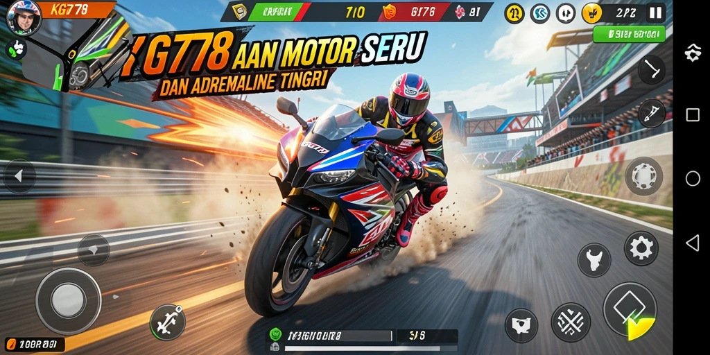 Tampilan gameplay seru dari KG778 dengan grafis menakjubkan.