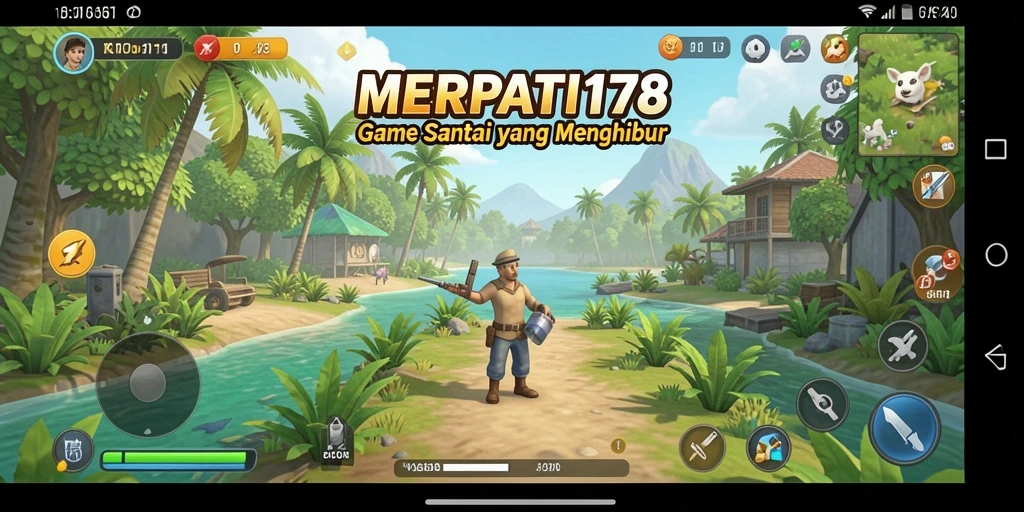 Screenshot gameplay MERPATI178 yang seru dan santai.