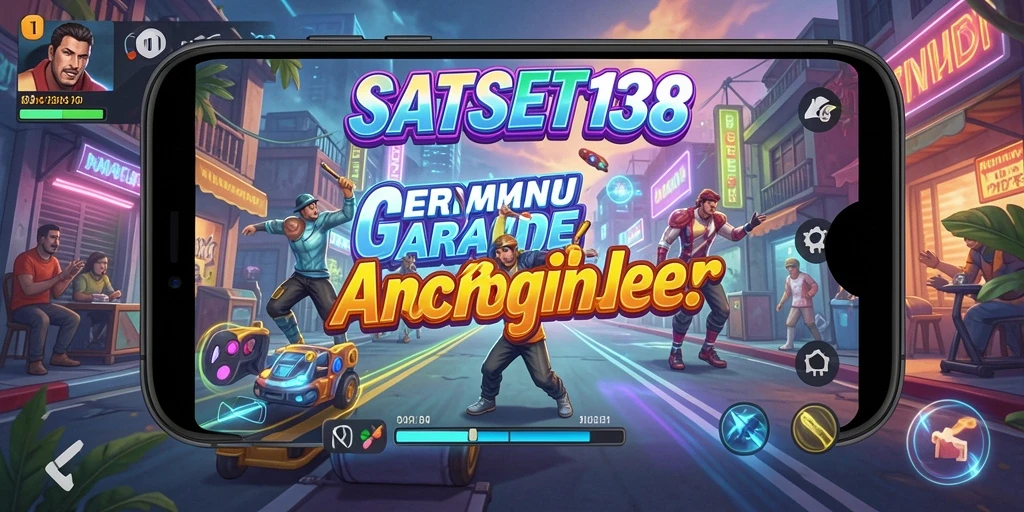 Tampilan gameplay utama SATSET138 yang seru dan menarik.